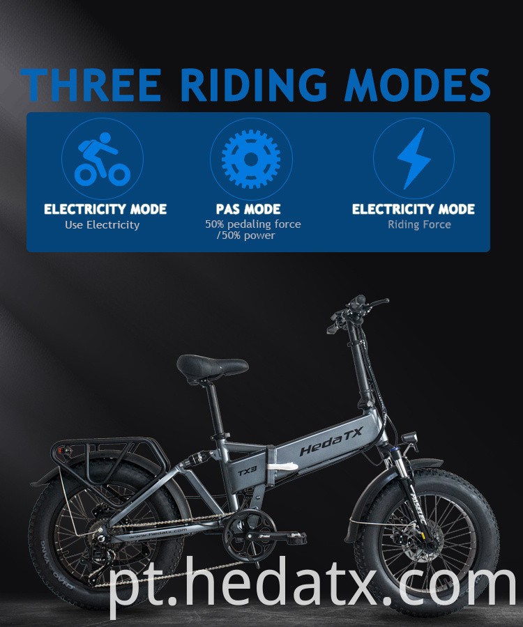 Convenient Fat Tire Electric Bike